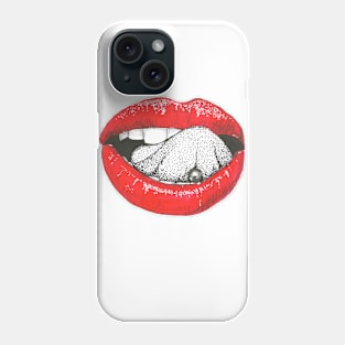 Desiring lips Phone Case