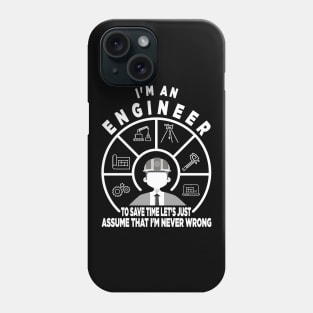 Engineer Profession Civil Engineer Construction Phone Case