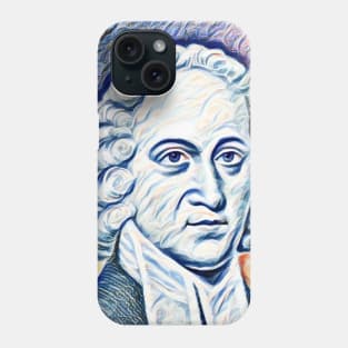 Jonathan Edwards Portrait | Jonathan Edwards Artwork 12 Phone Case