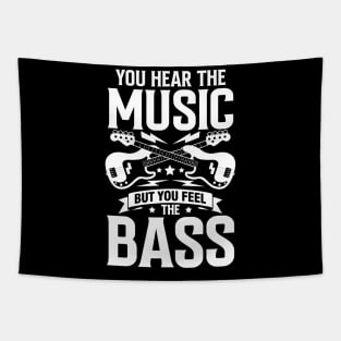 You Hear the Music But You Feel the Bass Tapestry