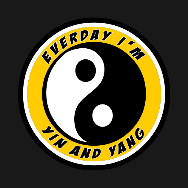 Everyday I'm Yin and Yang by scoffin