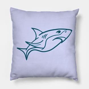 The shape of a shark Pillow