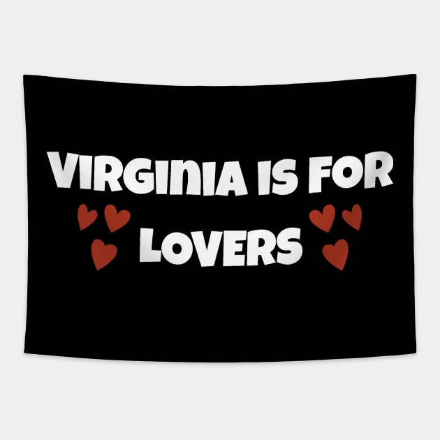 Virginia Is For Lovers Tapestry by Junalben Mamaril