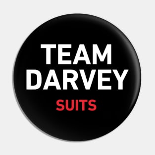 Suits Stacked Team Darvey Pin