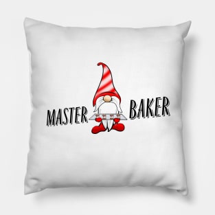 MASTER BAKER GNOMES Pillow