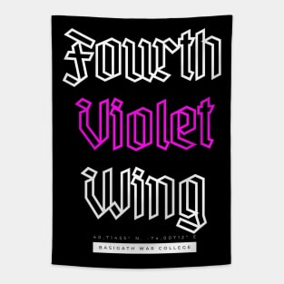 Fourth Wing Violet Sorrengail Basigath War College Tapestry