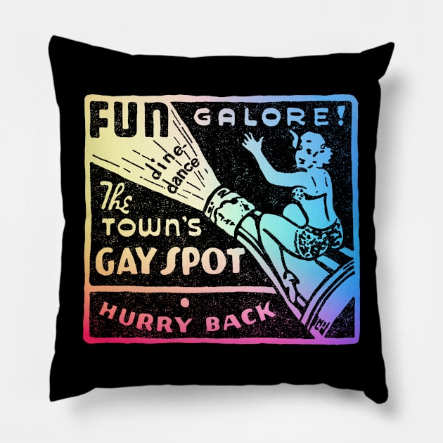 Fun Galore! Color Pillow by Wright Art