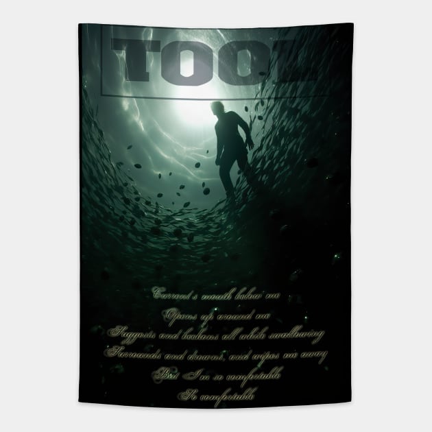 Undertow version 3 Tapestry by obstinator