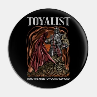 Darkseid Toyalist Pin