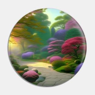 Japanese Garden Path Pin