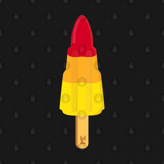 Rocket Ice Lolly by MickeyEdwards