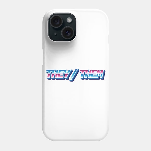 They/Them Phone Case by Sthickers