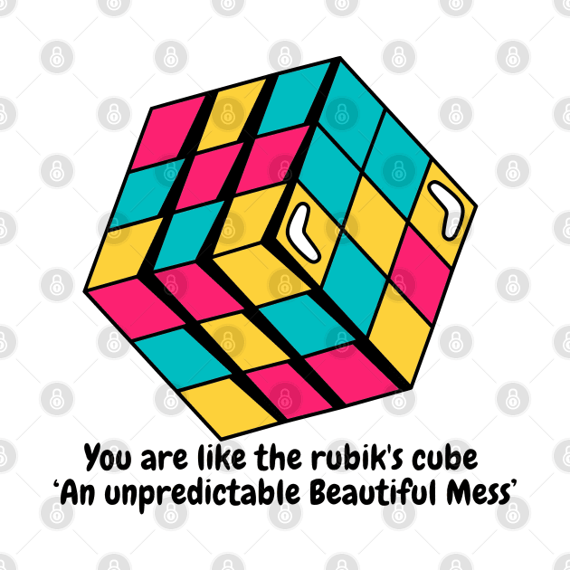 Rubik beautiful mess by 1onekraft