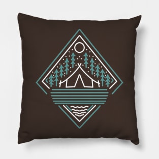 Forest camping Pillow