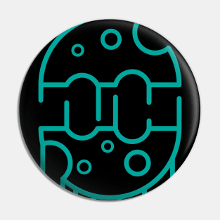 vector illustration of an abstract Pin