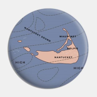 Nantucket Weather map Pin