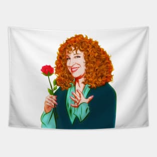 Bette Middler - An illustration by Paul Cemmick Tapestry