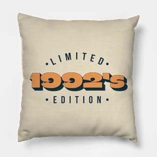 1992's Limited Edition Retro Pillow