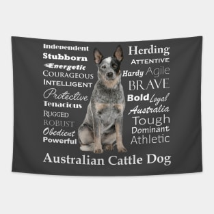 Australian Cattle Dog Traits Tapestry