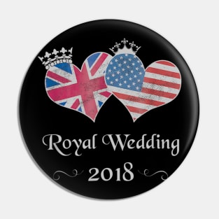 British Royal Wedding 2018 English Prince Princess Pin