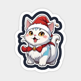 Cat christmas Magnet