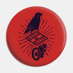 Born 2 Ride Pin