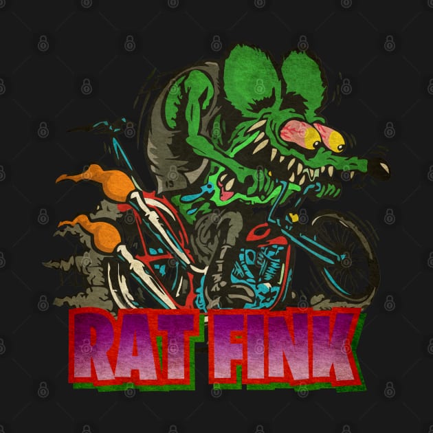 Classic Rat Fink by Badganks