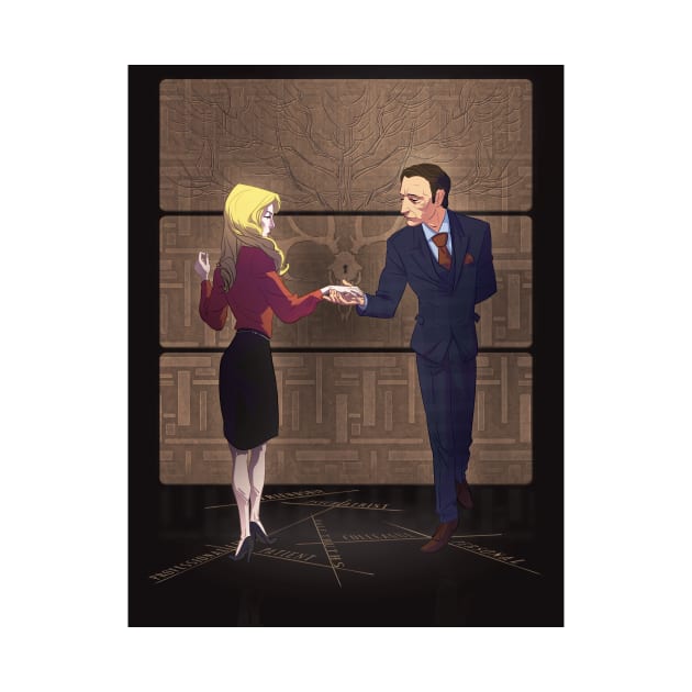 Hannibal Bedelia dance by tumblebuggie