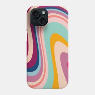 Retro Colorful Trippy Abstract Phone Case