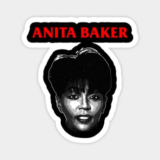 Anita Baker - Engraving Magnet