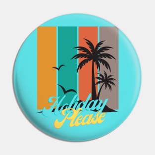 Retro Holiday Please Pin