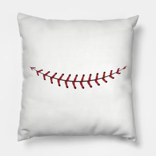 Baseball Lace smile Pillow