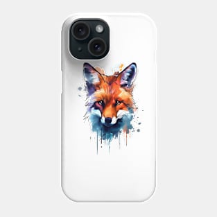 Watercolor Fox Phone Case