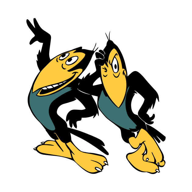 Heckle and Jeckle by kareemik