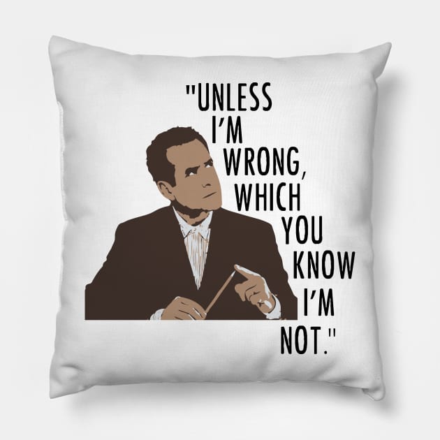 Monk Quote Pillow by mariansar