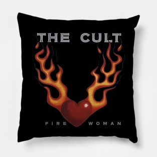 the cult band heart Pillow