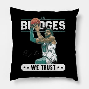 Miles Bridges Charlotte Trust Pillow