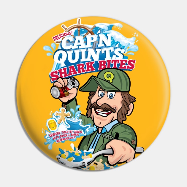 Captain Quint's Shark Bites Pin by SaltyCult
