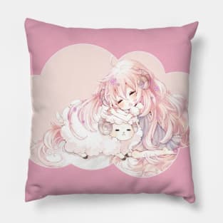 Cute Sleeping Chibi Pillow