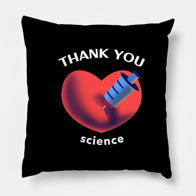 I love science thank you science Pillow by thegoldenyears