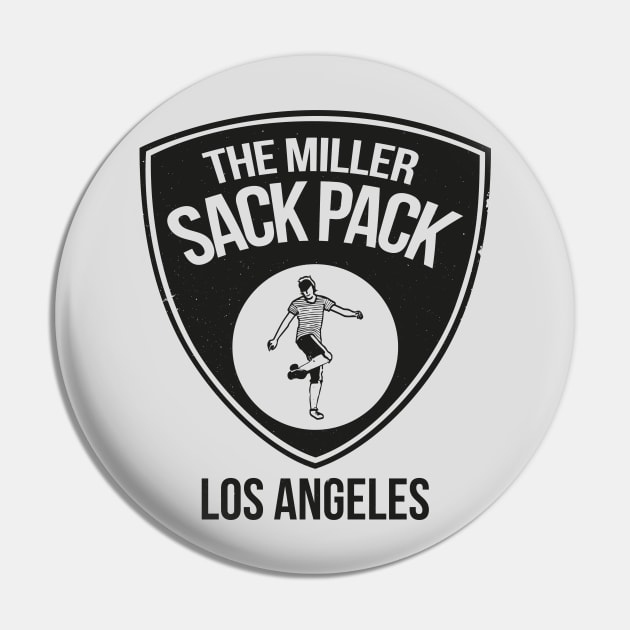 The Miller Sack Pack Pin by innercoma@gmail.com