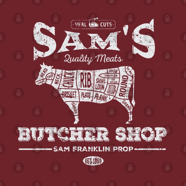 Sam's Butcher Shop by hauntedjack