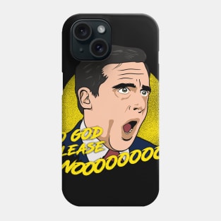 No god please nooo Phone Case