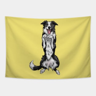 Border Collie Dog Tapestry