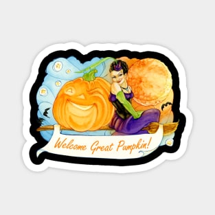 The Great Pumpkin is Coming to Town Magnet