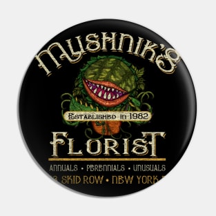 Mushnik's Florist Seymour Worn Pin