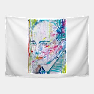 ROBERT MUSIL - watercolor portrait .2 Tapestry