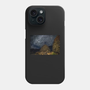 Charcoal Kiln Startrails Phone Case