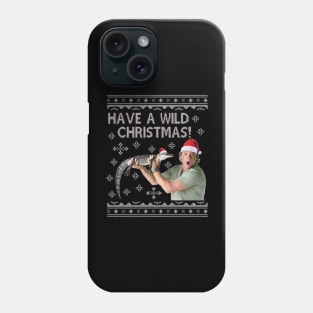 Steve Irwin Have A Wild Christmas Phone Case