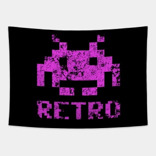 Retro Invader Tapestry